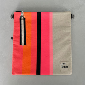 Love Friday Pilbara Bag Navy/Cream Wrist Strap  (Free gift with purchase)